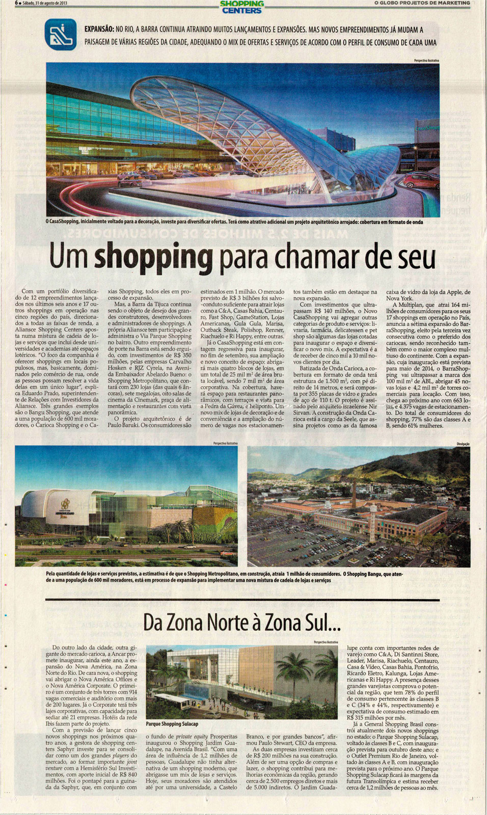 O-Globo-article on Carioca Wave