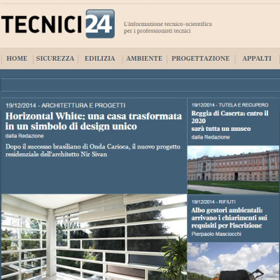Il Sole 24 Ore Nir Sivan Architects Horizontal White copertina