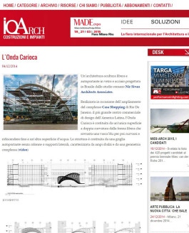 Io Arch: Sculptured architecture Freeform, self supporting, steel and glass structure