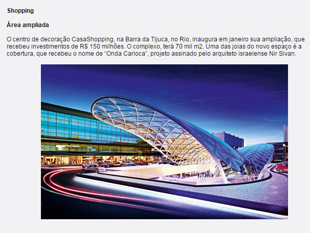 new article Isto e Dinheiro on Nir Sivan Onda Carioca