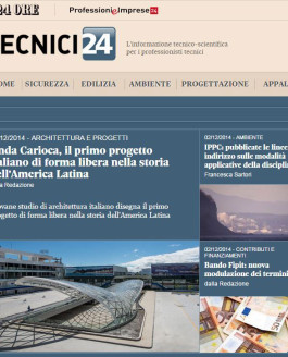 Il Sole 24 Ore: First Italian project of freeform in Latin America’s History