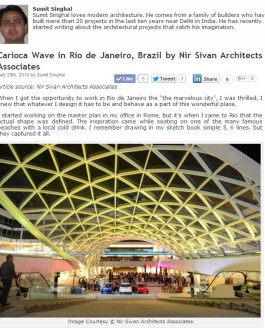 Aeccafe India: Onda Carioca of Nir Sivan Rio de Janeiro Brazil
