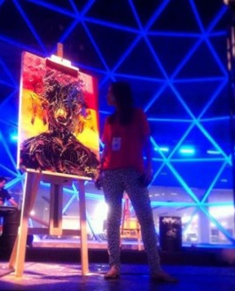 1 International “Art battles” Rio under our project Onda Carioca