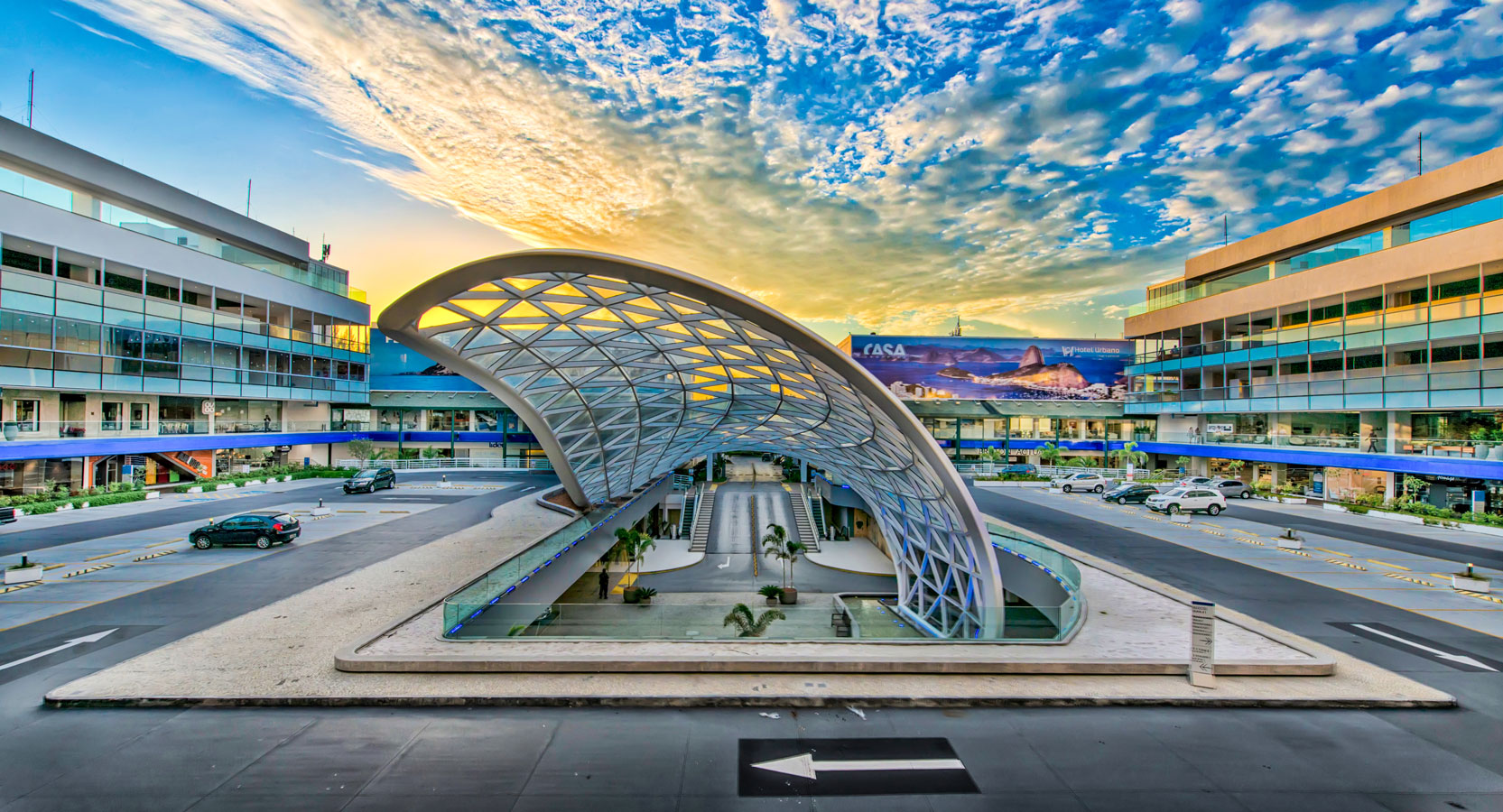STEEL CONSTRUCTION — Carioca Wave free-form canopy, Germany — cover