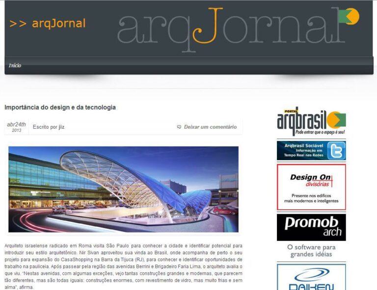 Nir sivan arqjornal 2013 design e tecnologia 1
