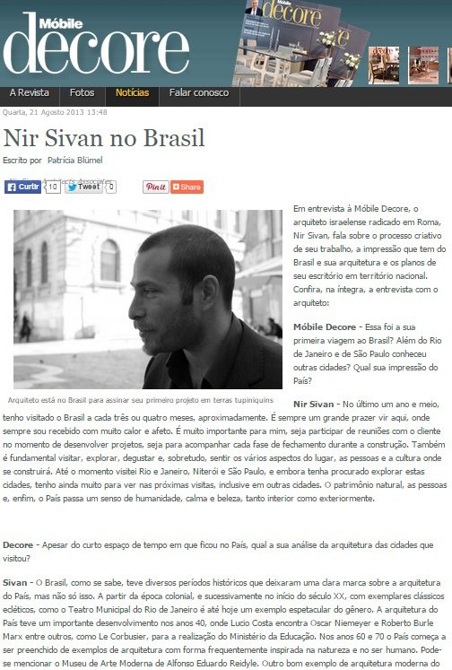Nir sivan mobile decore 2013 nir sivan no brasil 1