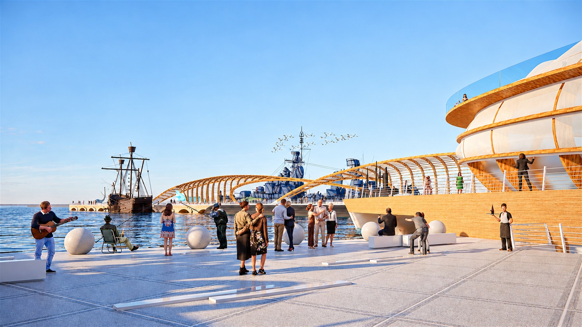 BRAZILIAN MARITIME MUSEUM, BRAZIL by Nir Sivan Architects — photo 2 of 10