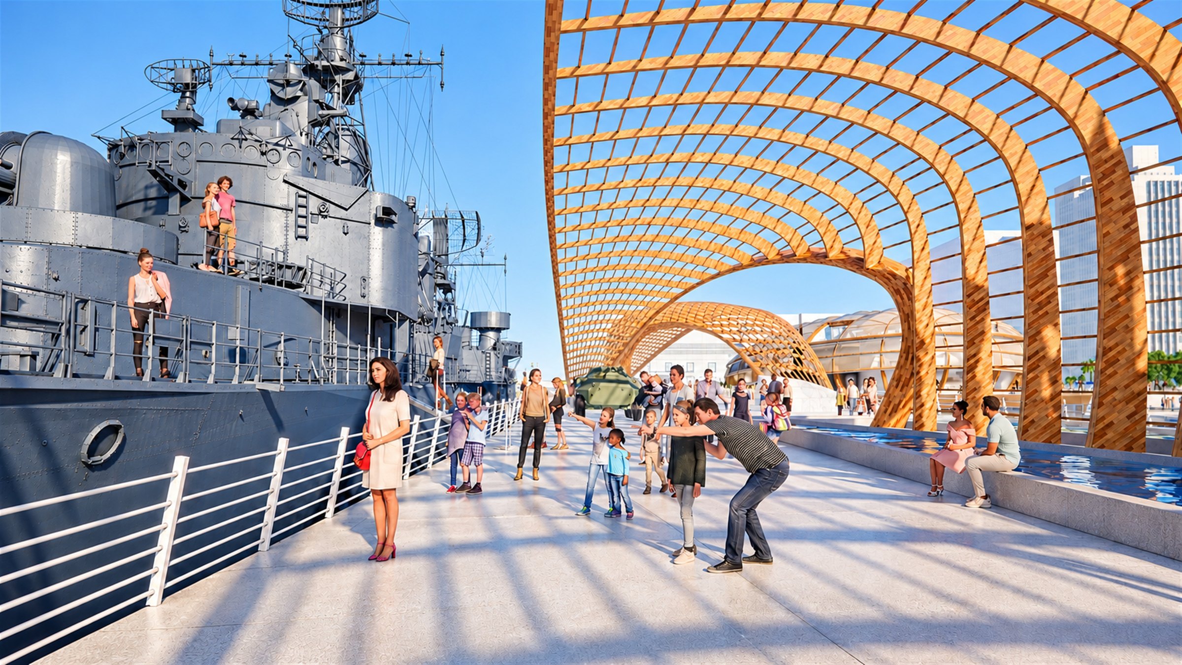 BRAZILIAN MARITIME MUSEUM, BRAZIL by Nir Sivan Architects — photo 7 of 10