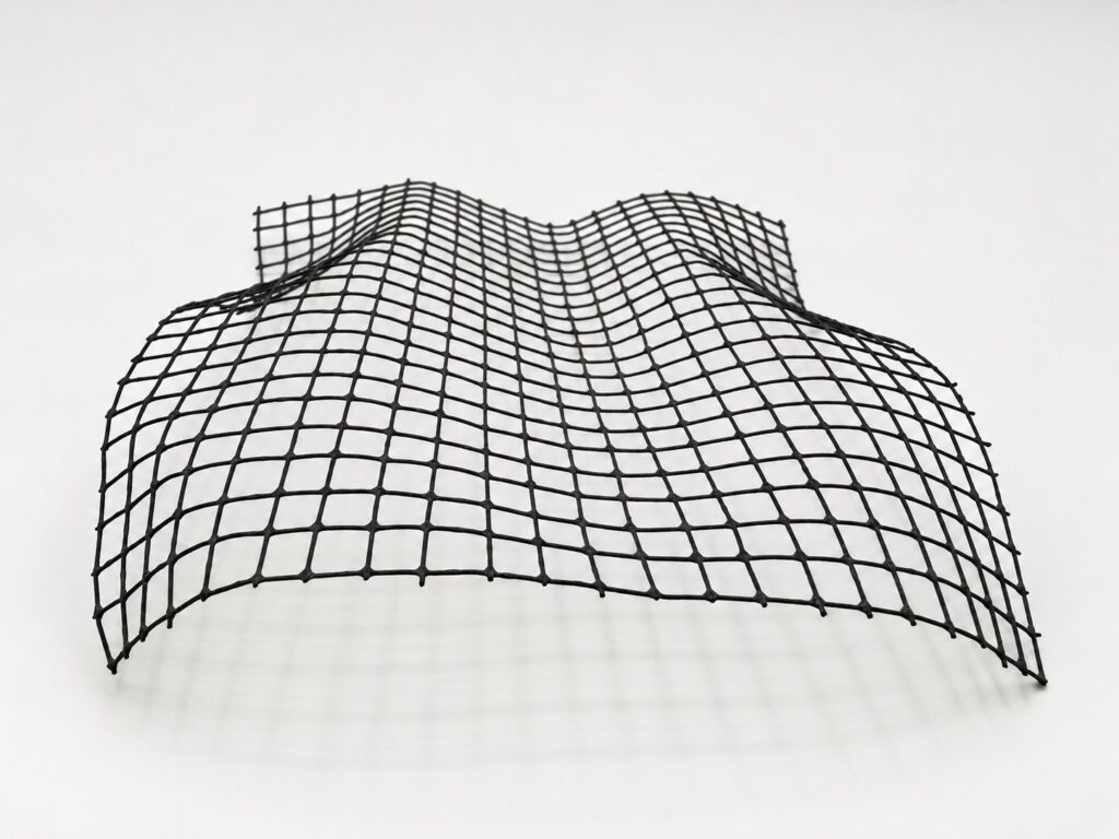 Onda Carioca, Rio de Janeiro: hand-made study model in wire grid, by Nir Sivan Architects