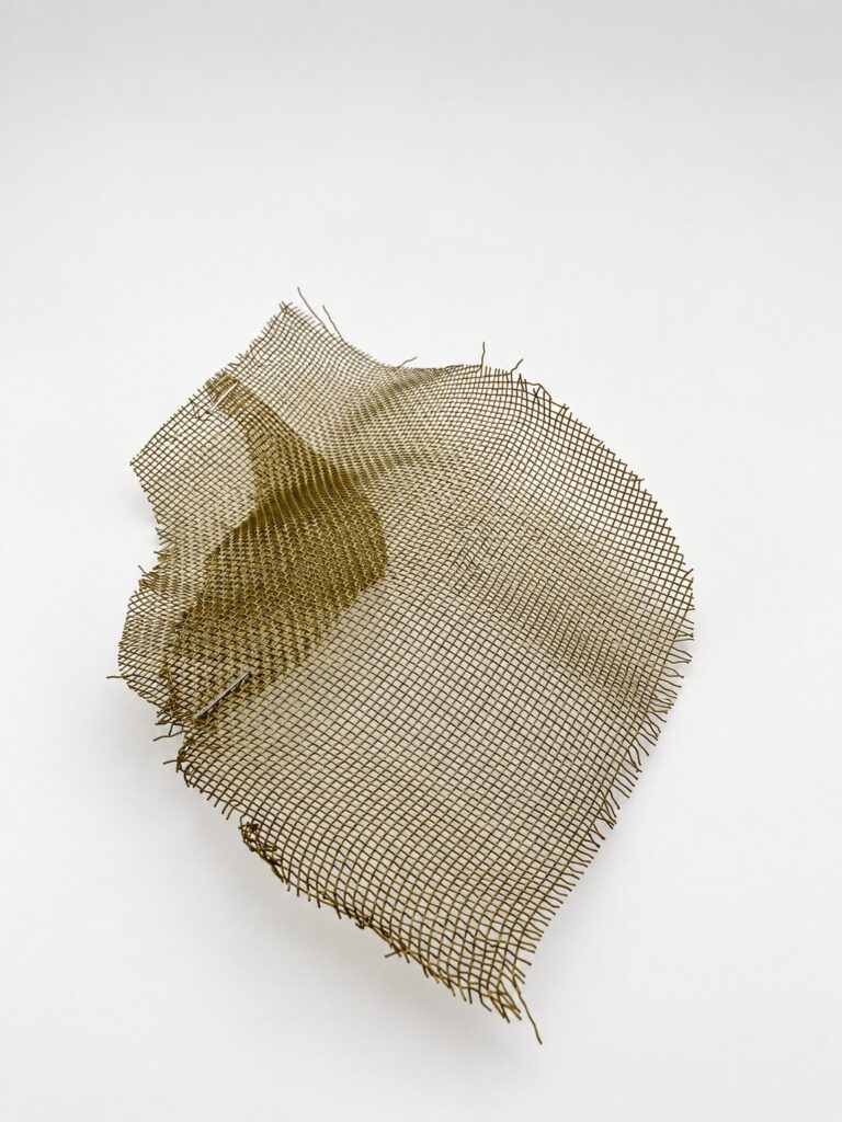Onda Carioca, Rio de Janeiro: hand-made study model in metal mesh, by Nir Sivan Architects