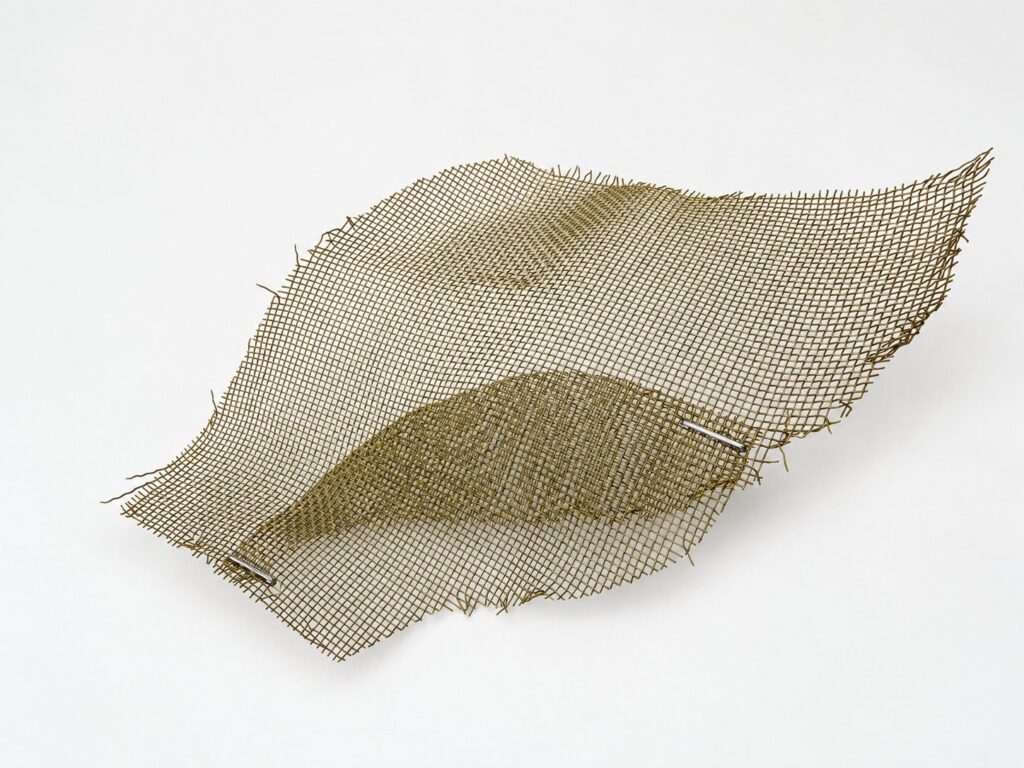 Onda Carioca, Rio de Janeiro: hand-made study model in metal mesh, by Nir Sivan Architects