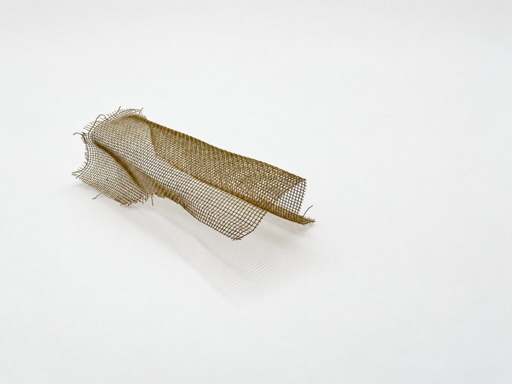 Onda Carioca, Rio de Janeiro: hand-made study model in metal mesh, by Nir Sivan Architects