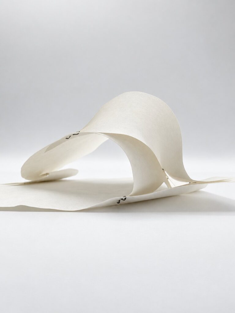 Onda Carioca, Rio de Janeiro: hand-made study model in paper, by Nir Sivan Architects