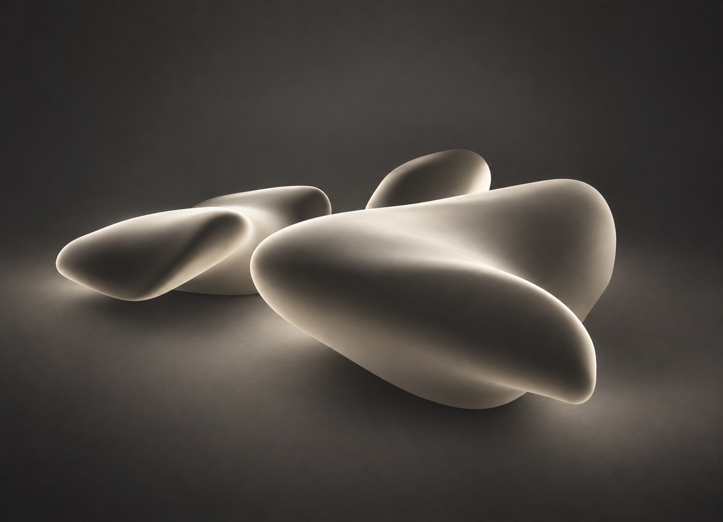 Nir Sivan Architects – Falcon, Vision in Flight (2025): a digital study of the composed, multi-part form